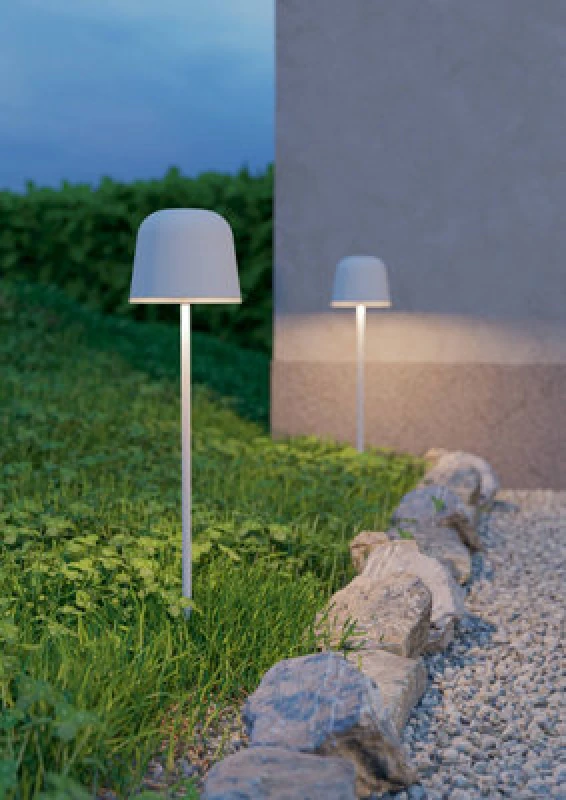 Image of Eglo Mannera-S Portable Grey LED Table Light