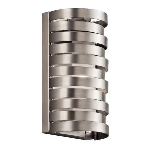 Image of 1 Light Indoor Wall Light Brushed Nickel, G9