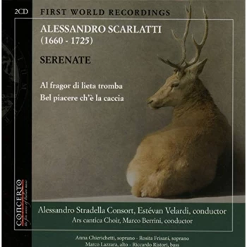 Image of Alessandro Stradella Consort - Alessandro Scarlatti: Serenate CD