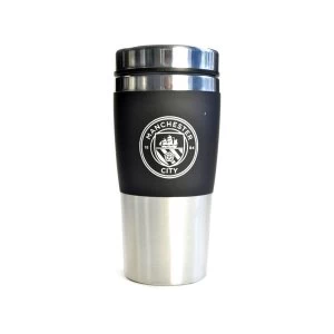 Image of Man City Executive Handleless Stainless Steel Travel Mug