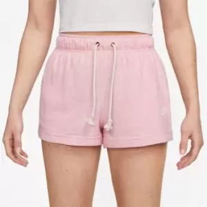 Image of Nike Sportswear Gym Vintage Womens Shorts - Pink