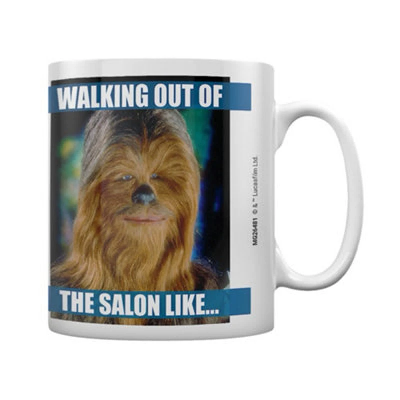 Image of Star Wars Walking Out Of The Salon Mug Multi unisex