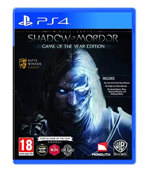 Image of Middle Earth Shadow of Mordor Game of The Year Edition PS4 Game