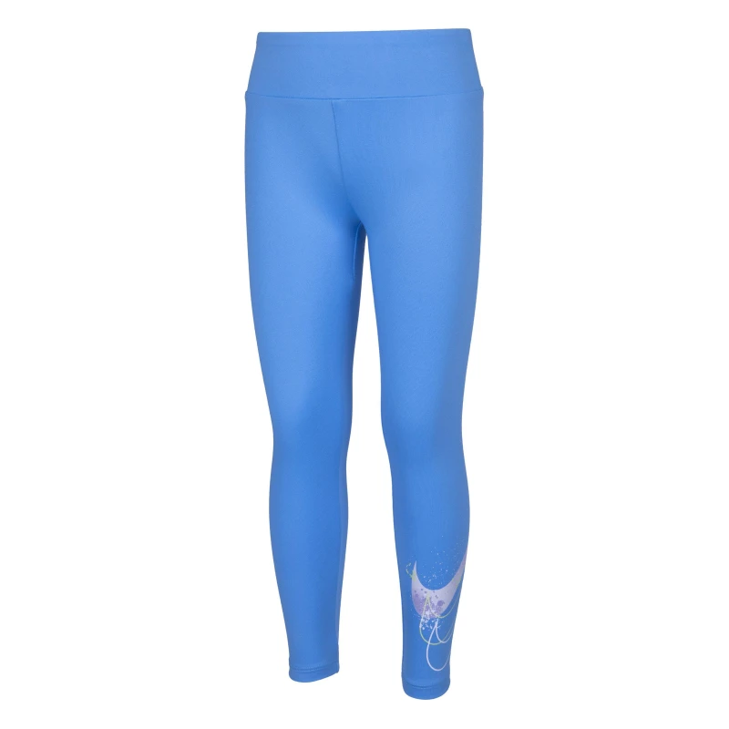 Image of Nike Just Dry-Fit Leggngs Babies - Blue Blue 2 - 3 Years