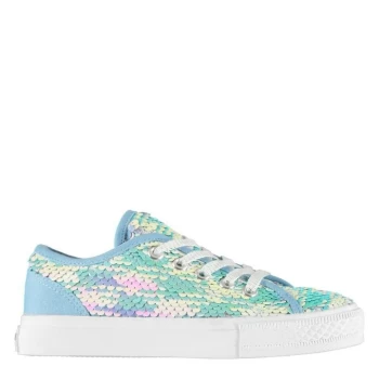 Image of SoulCal Canvas Sequin Trainers Childrens - Blue