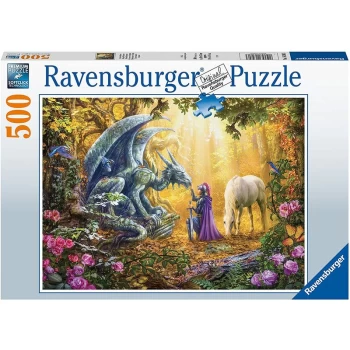 Image of The Dragons Spell 500 Piece Jigsaw Puzzle - Ravensburger