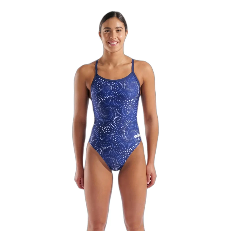 Image of Womens 1 Piece swimsuit Arena Fireflow Challeng Bleu Female 42