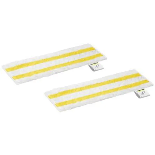 Image of Karcher Universal Floor Cloths for SC EASYFIX Steam Cleaners Pack Qty: Pack of 2