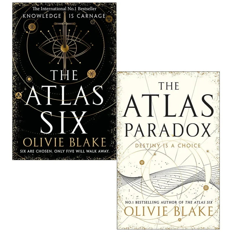 Image of Atlas Series The Atlas Six And The Atlas Paradox By Olivie Blake 2 Book Set Paperback Edition Olivie Blake Books