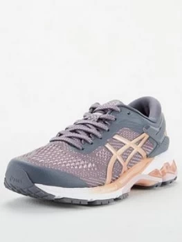 Image of Asics Gel-Kayano 26, Grey, Size 7, Women