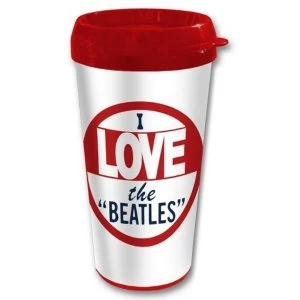 Image of The Beatles - I Love The Beatles Travel Mug