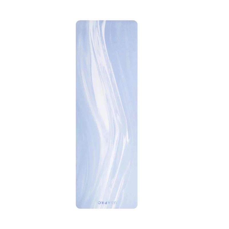 Image of USA Pro Ultra-Thin Natural Rubber Yoga Mat Brunnera Blue unisex One Size