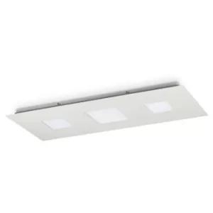 Image of Ideal Lux LED Decorative Small Simple Flush White, 3000K