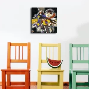 Image of 4545CO-21 Multicolor Decorative Canvas Painting