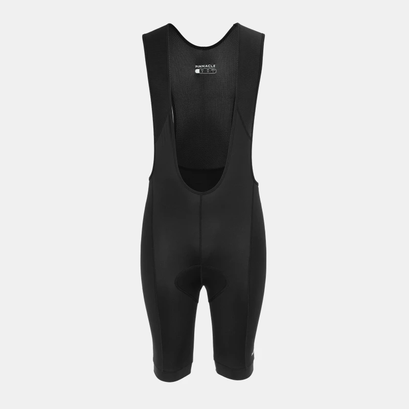 Image of Pinnacle Bib Cycling Shorts Mens Black male S