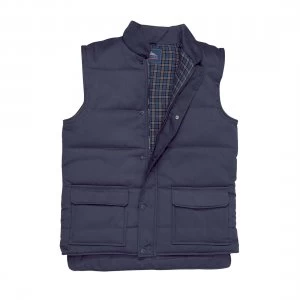 Image of Portwest Mens Aran Padded Bodywarmer Navy M