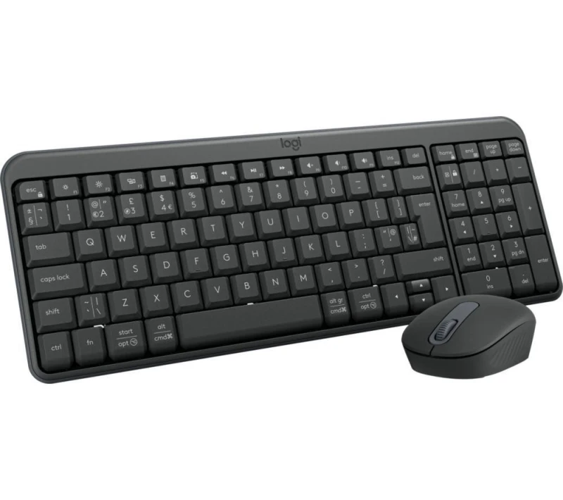 Image of Logitech MK250 Wireless Keyboard & Mouse Set - Graphite 5099206130920