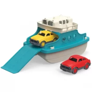 Image of Green Toys Ferry Boat with Cars