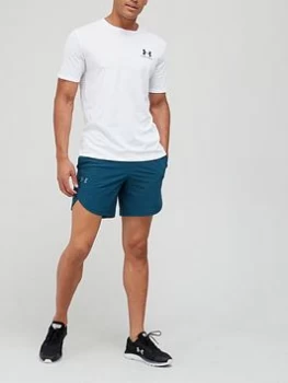 Image of Urban Armor Gear Training Stretch-Woven Shorts - Green, Size S, Men