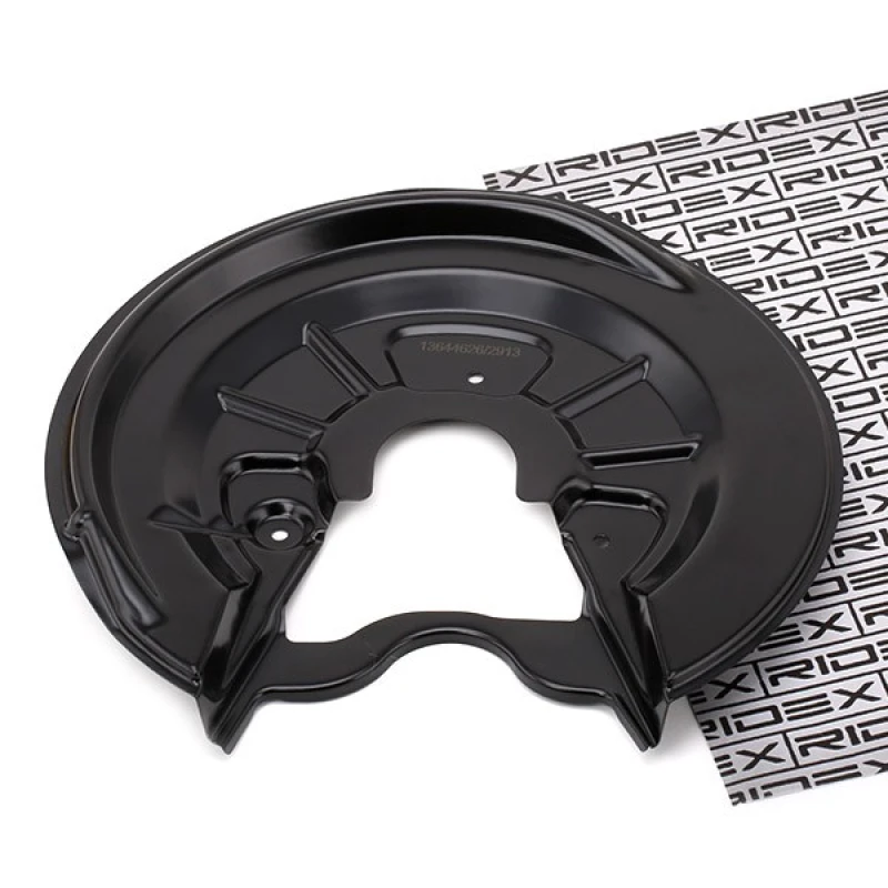 Image of RIDEX 1330S0059 Brake Disc Back Plate Rear Axle Left Splash Panel,brake disc (1330)