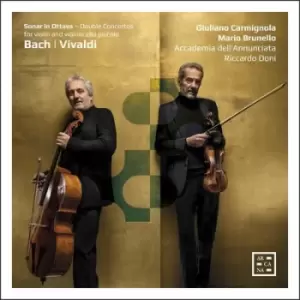 Image of Bach/Vivaldi Sonar in Ottava Double Concertos for Violin and Violoncello Piccolo by Johann Sebastian Bach CD Album