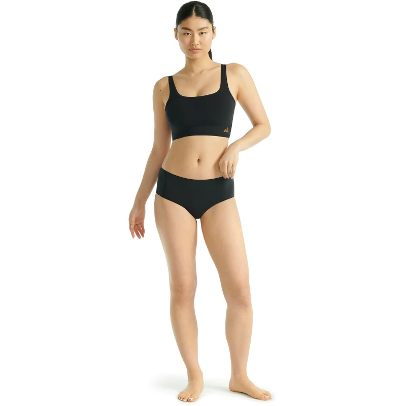 Image of adidas Womens Active Light Flex Multi-Directional Stretch Hipster Black female 8 (XS)