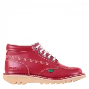 Image of Kickers Kick Hi Boots - Red