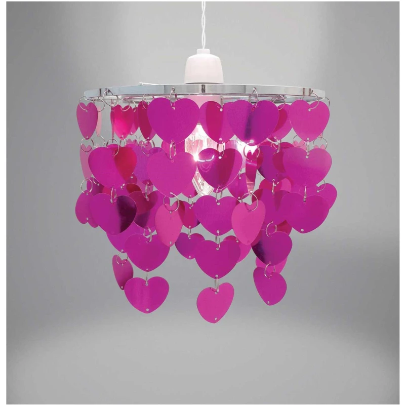 Image of Country Club Light Decoration - Hearts Pink Easyfit Pink unisex 20cm