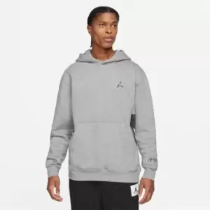 Image of Air Jordan Essentials Mens Fleece Pullover Hoodie - Grey