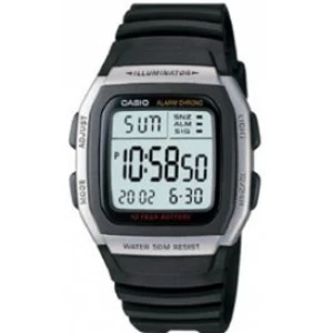 Image of Casio W96H-1AVEF Digital Watch with Extended Battery Life Timer