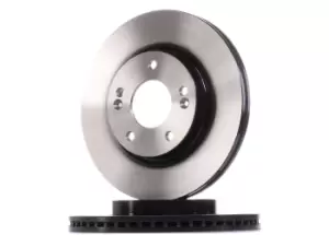 Image of TRW Brake disc HYUNDAI,KIA DF8056 517124V000,51712A6000,51712A6000 Brake rotor,Brake discs,Brake rotors