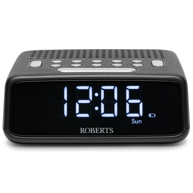 Image of Roberts Ortus FM Alarm Clock Radio Black