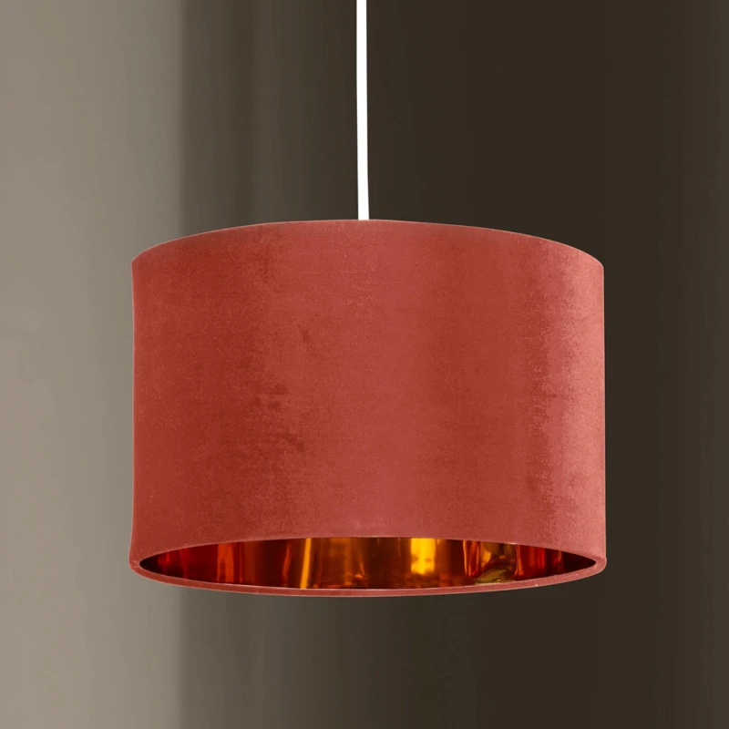 Image of Other Deco Velvet Blush Fabric Outer and Metallic Copper Blush unisex One Size