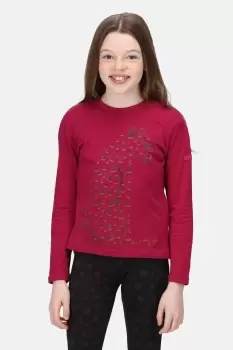 Image of Cotton 'Wenbie II' Long-Sleeve T-Shirt