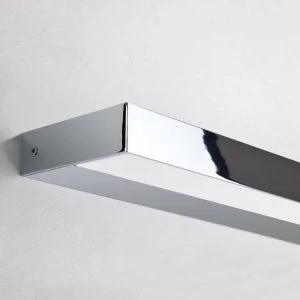 Image of LED 1 Light Bathroom Over Mirror Light Polished Chrome IP44