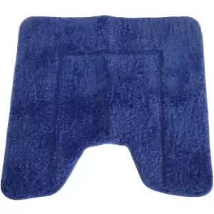 Image of Mayfair Cashmere Touch Ultimate Microfibre Pedestal Mat (50x50cm) (Royal) - Royal