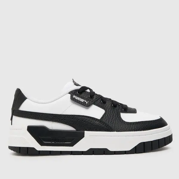 Image of PUMA white & Black cali dream Youth trainers