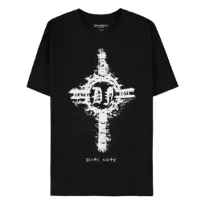 Image of Death Note T-Shirt Death Cross Size S