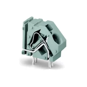 Image of WAGO 745-871/006-000 1 Pole 15mm 76A 45° Stackable PCB Terminal Bl...