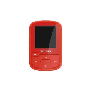 Image of SanDisk Clip Sport Plus 16GB, red