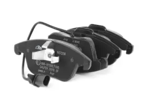 Image of ATE Brake pad set 13.0460-7256.2 Brake pads,Brake pad set, disc brake AUDI,A4 Avant (8K5, B8),A4 Limousine (8K2, B8),A5 Sportback (8TA),A5 Coupe (8T3)
