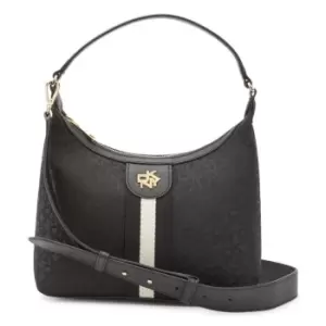 Image of DKNY Carol Medium Pouchette Tote Bag - Black