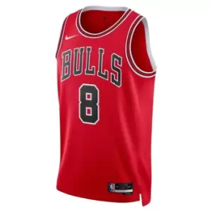 Image of Nike NBA Icon Edition Swingman Jersey - Red
