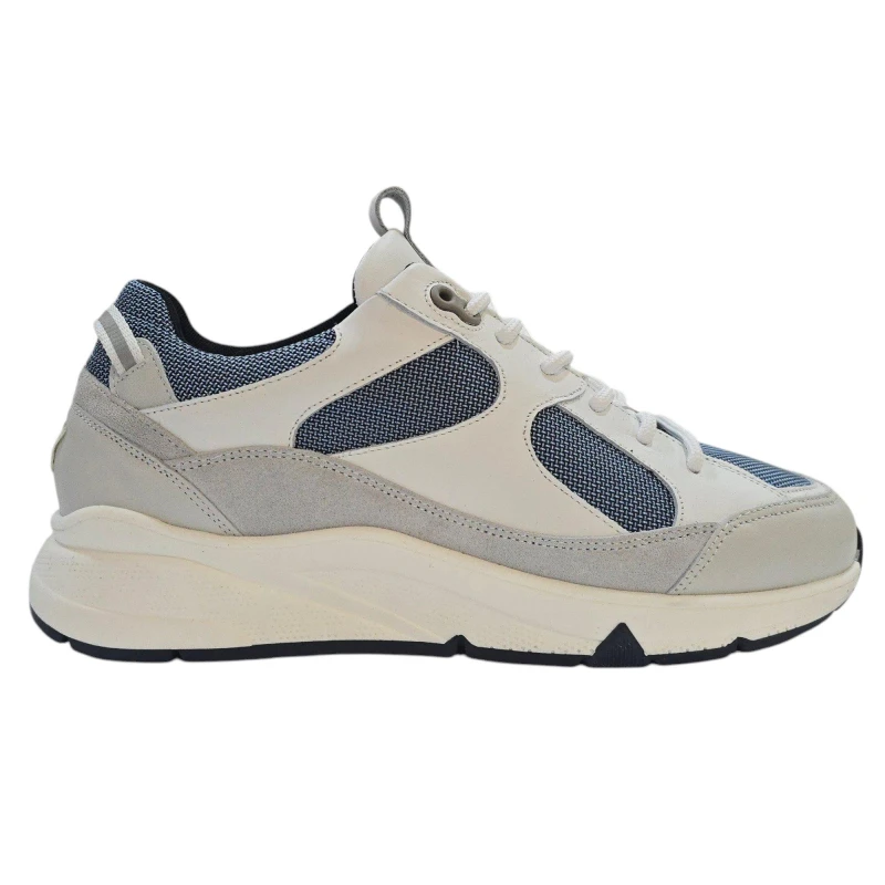 Image of Loyalti Mens Crush Runners White/Lt Blue male 7 (41)