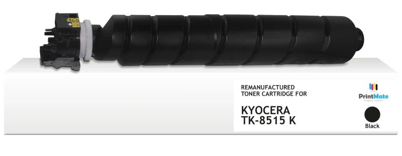 Image of PrintMate KYOCERA TK-8515K. remanufactured toner. Black 30000p