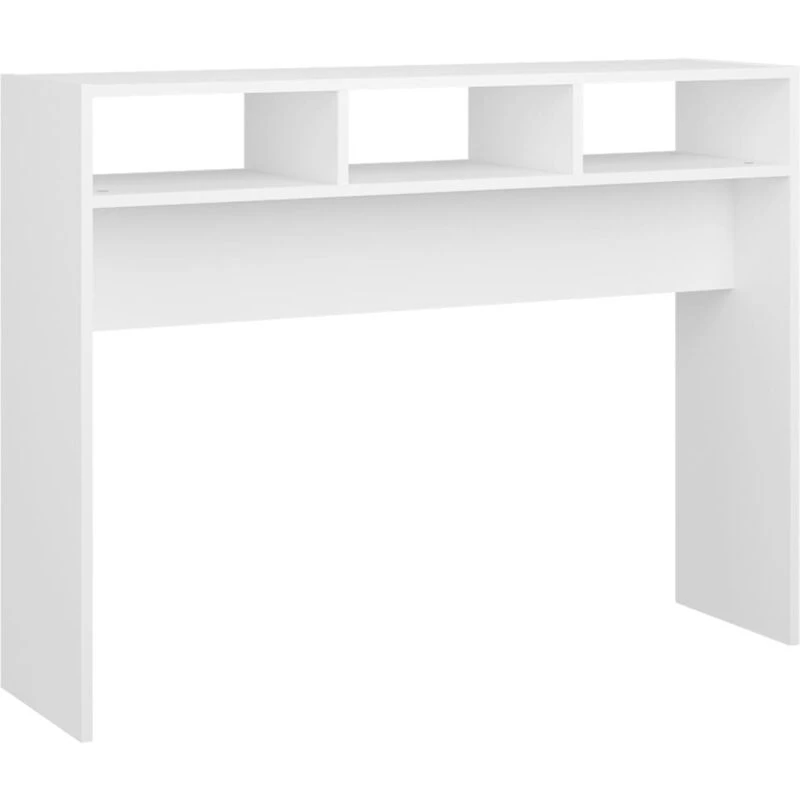 Image of VIDAXL Console Table White 105x30x80cm Engineered Wood Vidaxl 8720286606452