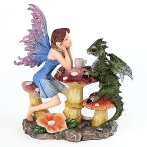 Image of Woodland Spirit Fairy - Dragon Tea Party