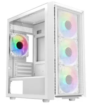 Image of CiT Luna Mid Tower Gaming Case - White