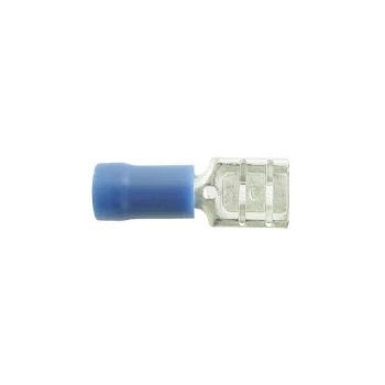 Image of Wiring Connectors - Blue - Female Slide-On - 6.3mm - Pack of 4 - PWN109 - Wot-nots