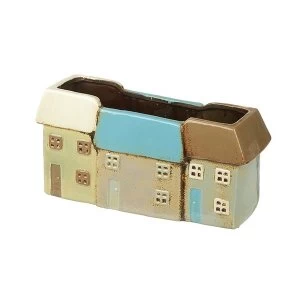 Image of Ceramic Three House Planter